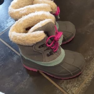 Toddler girls snow boots